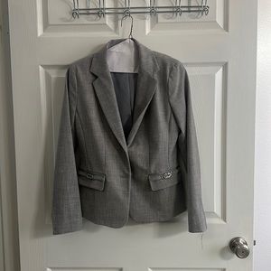 7th Avenue Suiting Collection by New York and Co gray work jacket